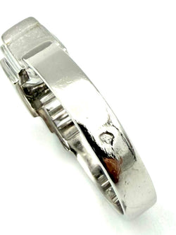 Bague en platine et diamants