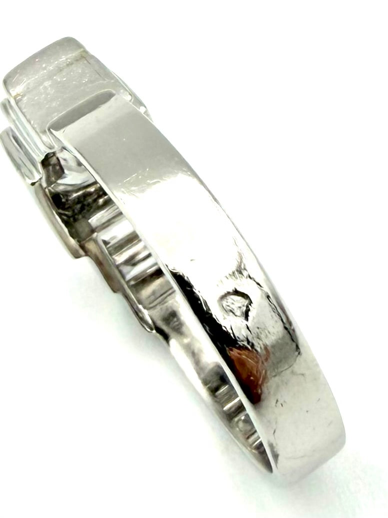 Bague en platine et diamants