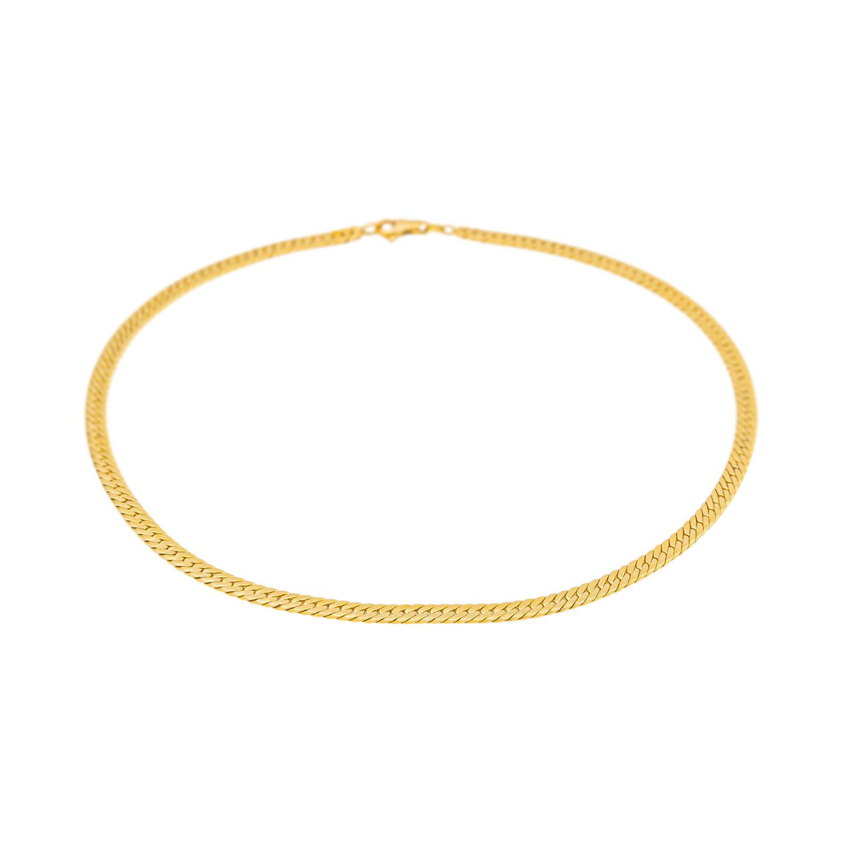 Collier Maille anglaise Or jaune