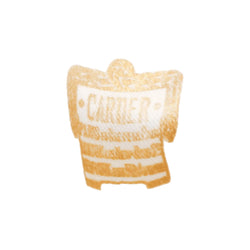 Broche Clip CARTIER en or blanc, platine, jade et diamants
