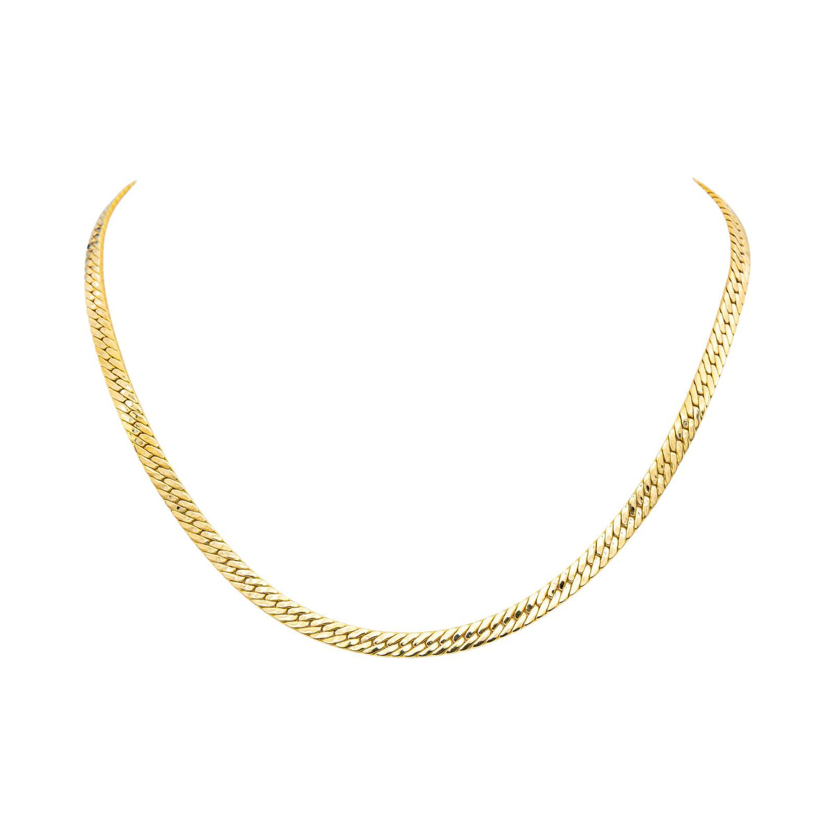 Collier Maille anglaise Or jaune