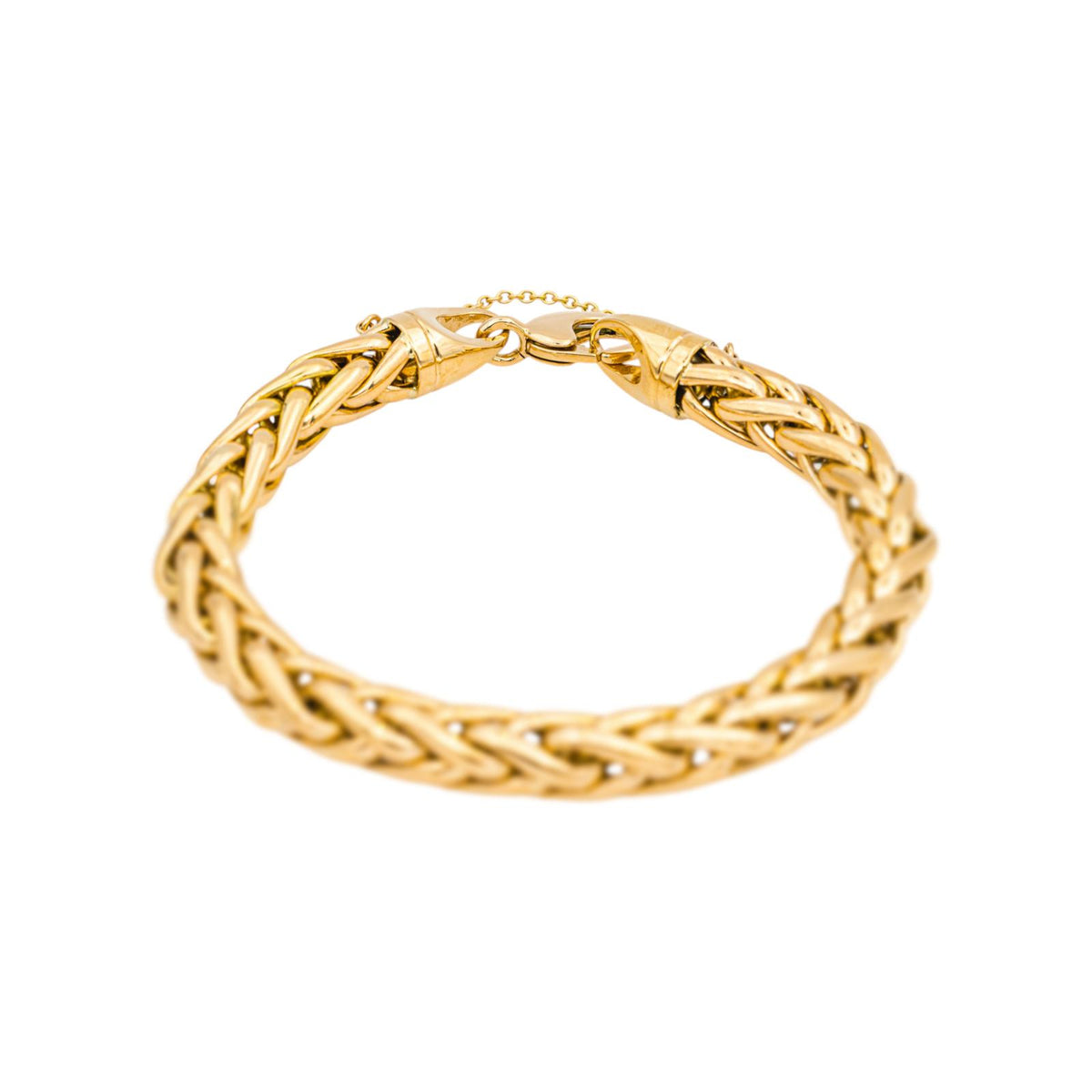 Bracelet Maille palmier Or jaune