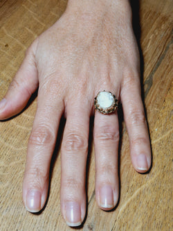 Bague Camée en or rose