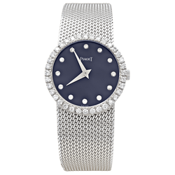 Montre PIAGET en or blanc et diamants