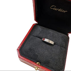 Bague Alliance CARTIER "Love" PM en or blanc