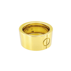 Bague Bandeau CARTIER "Love" GM en or jaune