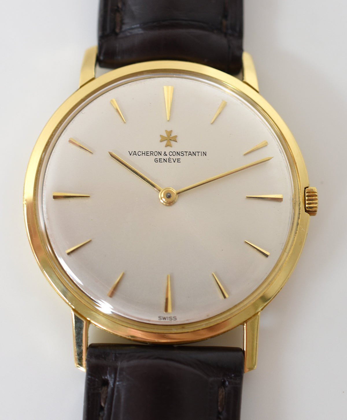 Montre VACHERON&CONSTANTIN Modèle Patrimony Réf. 6903 en or jaune 18 carats, Cal. K1002/2, Années 1960.