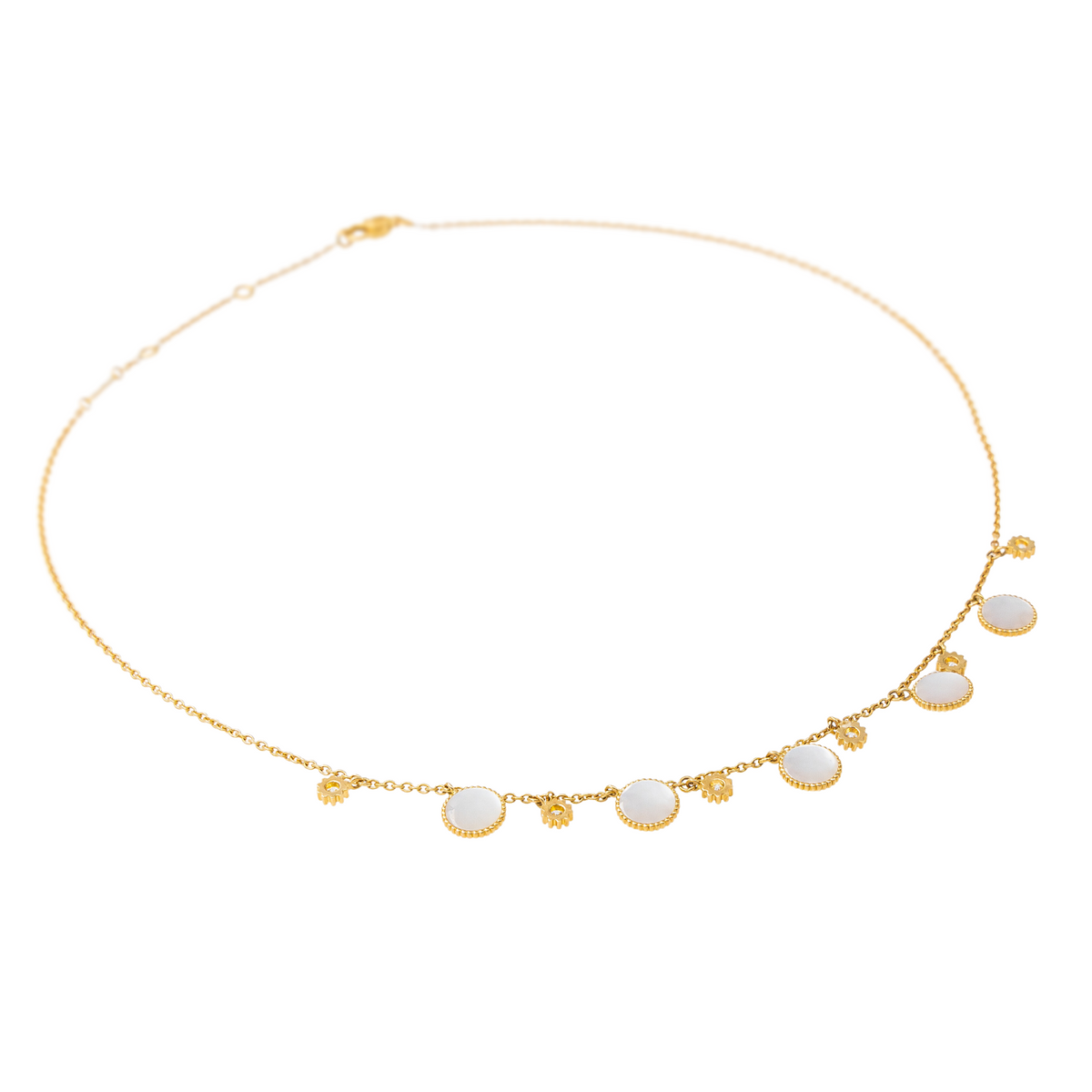 Dior Collier Rose des vents Or jaune Diamant