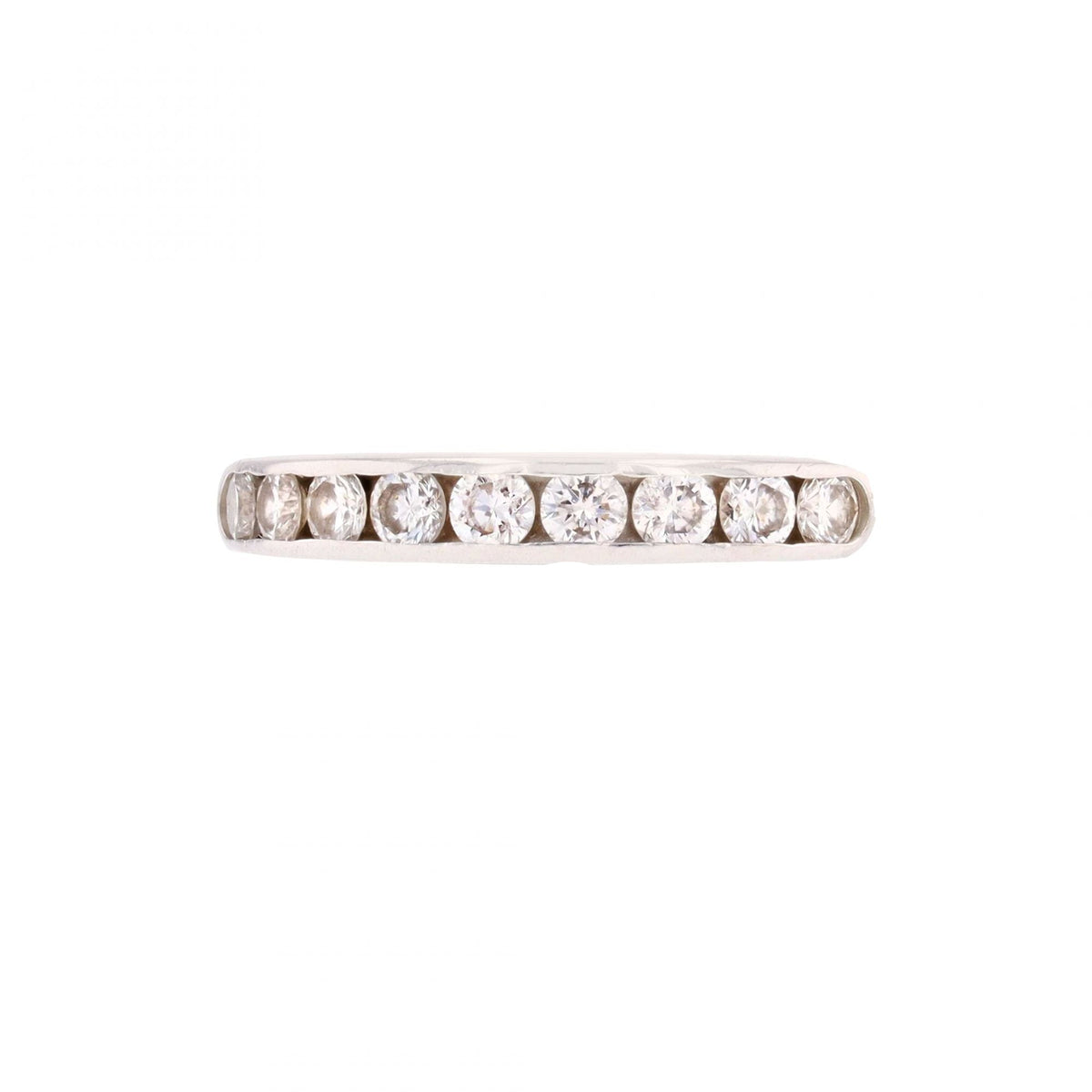 Bague Alliance en or blanc et diamants