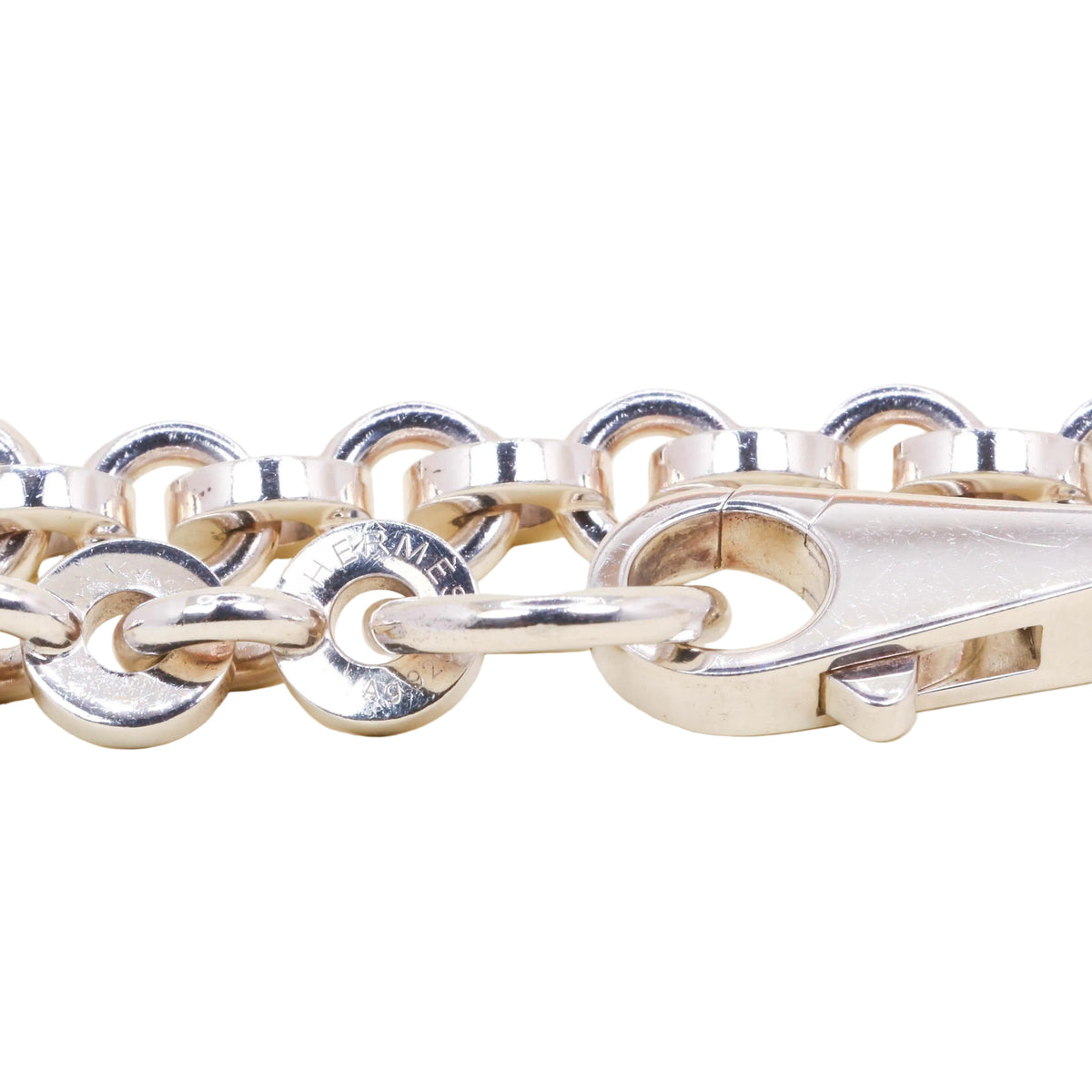 Bracelet Maille HERMÈS Voltige en argent