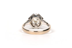 Bague Solitaire en or blanc et diamant