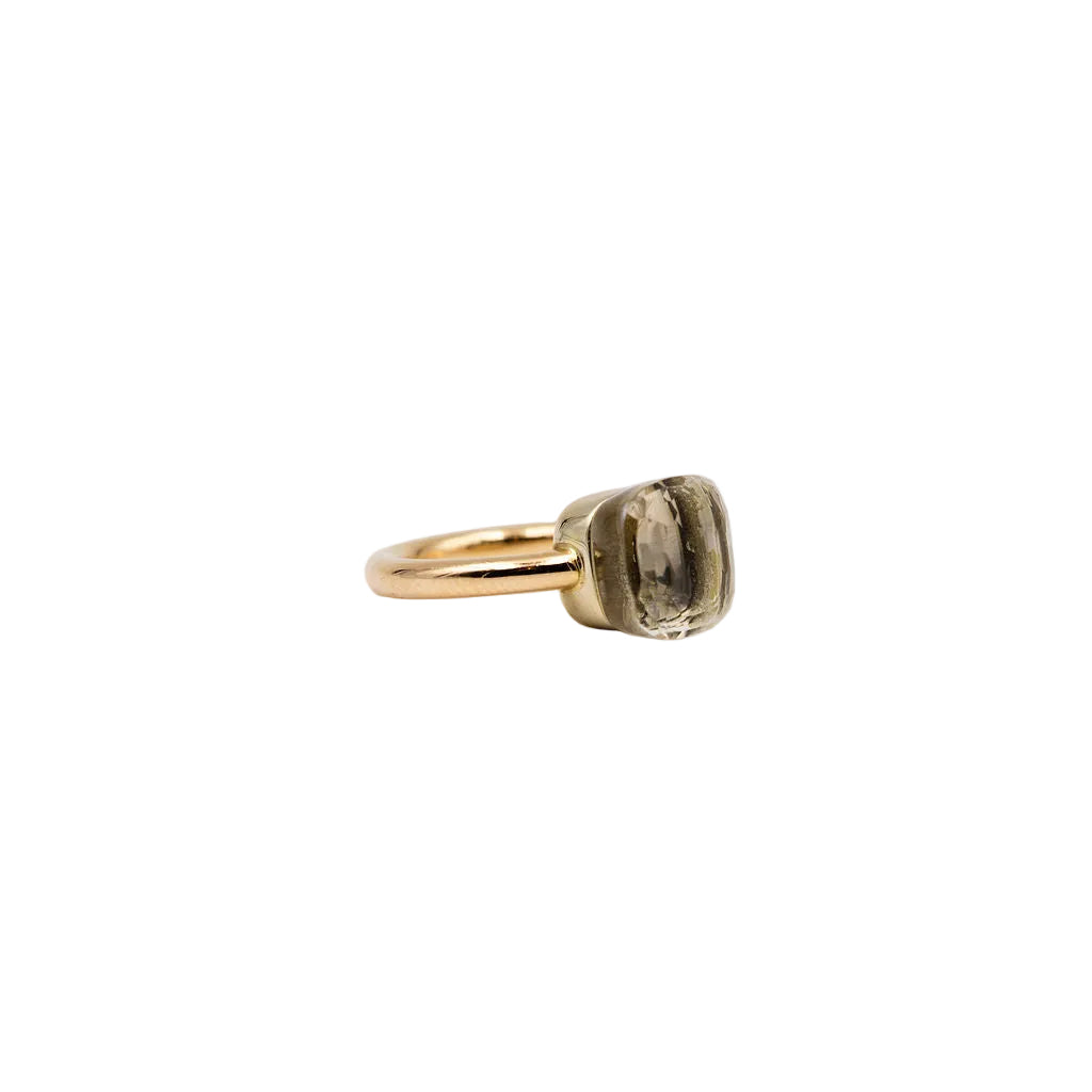 Bague POMELLATO Nudo Classic Maxi en or jaune et topaze