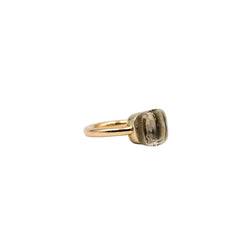 Bague POMELLATO Nudo Classic Maxi en or jaune et topaze