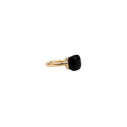 Bague POMELLATO Nudo Petit Classic en or jaune et quartz fumé