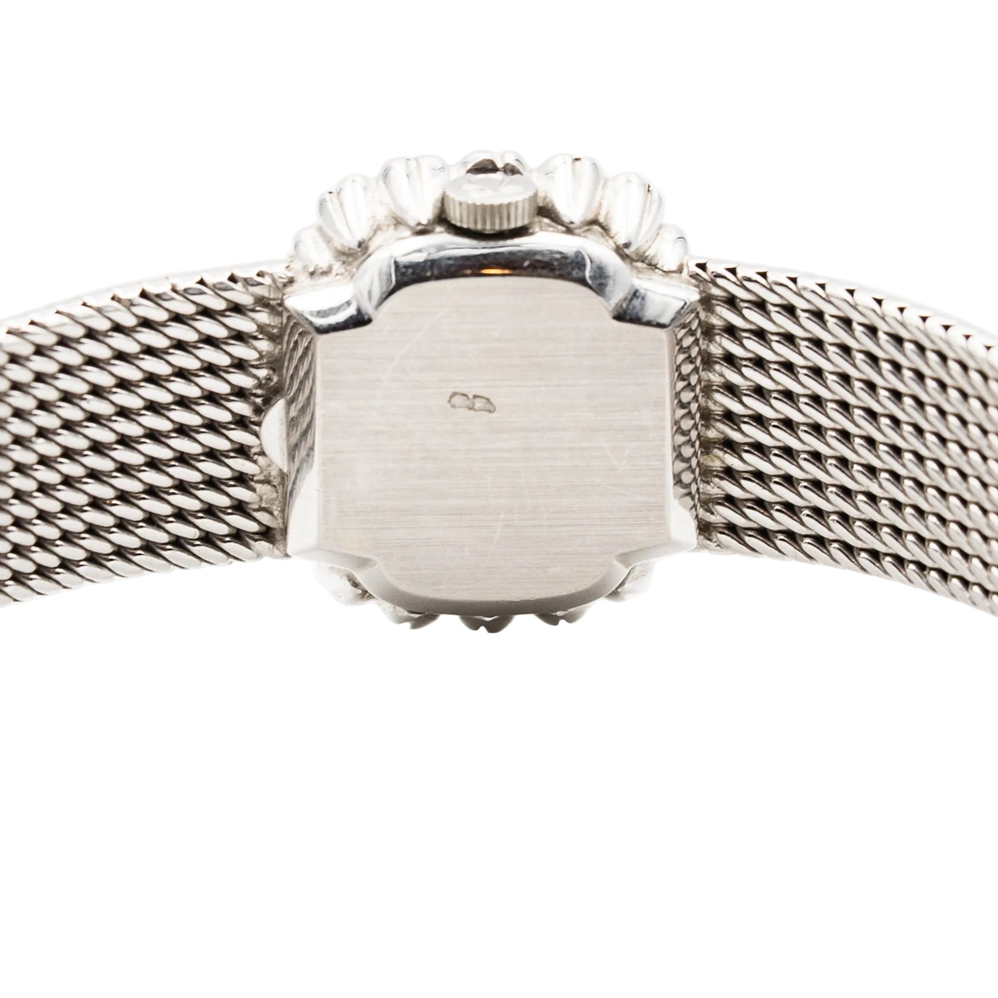 Montre OMEGA Vintage or blanc et diamants