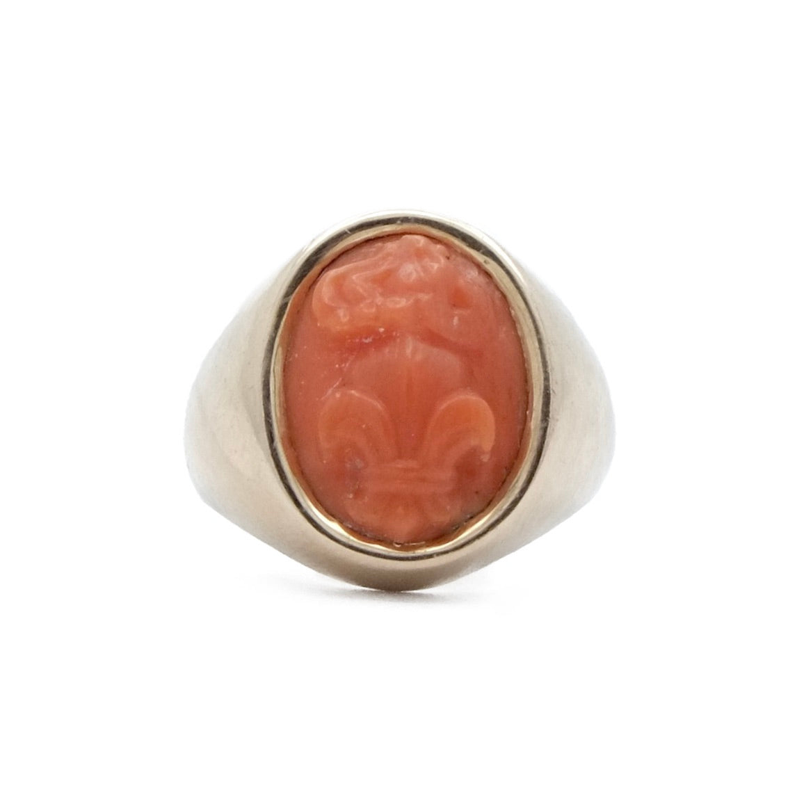Chevalière corail