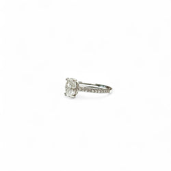 Bague solitaire diamant D