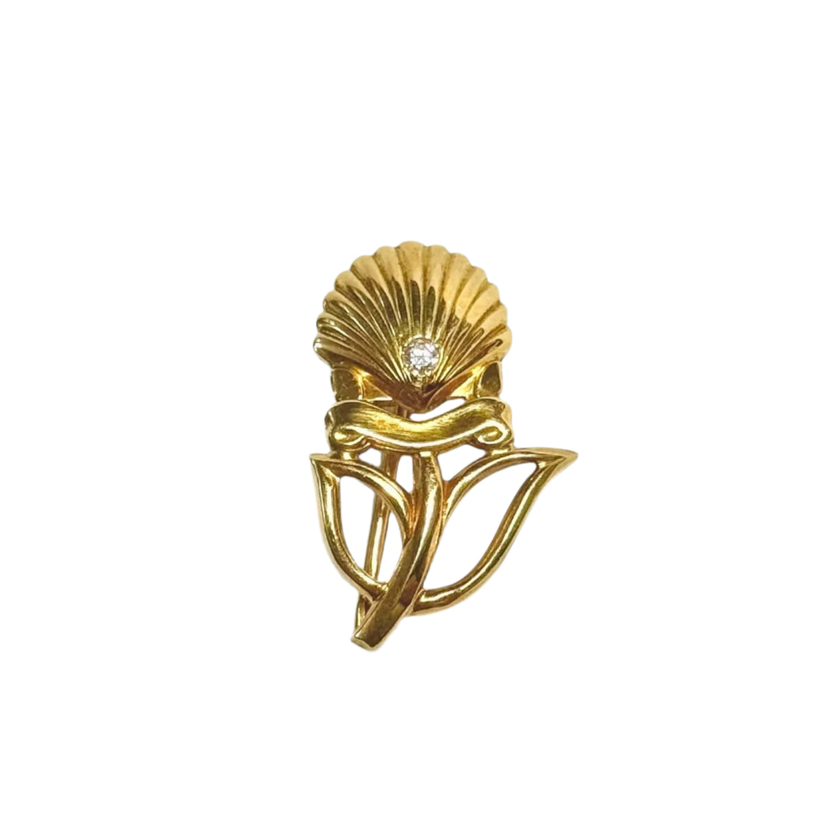 Broche Cartier pour Shell
