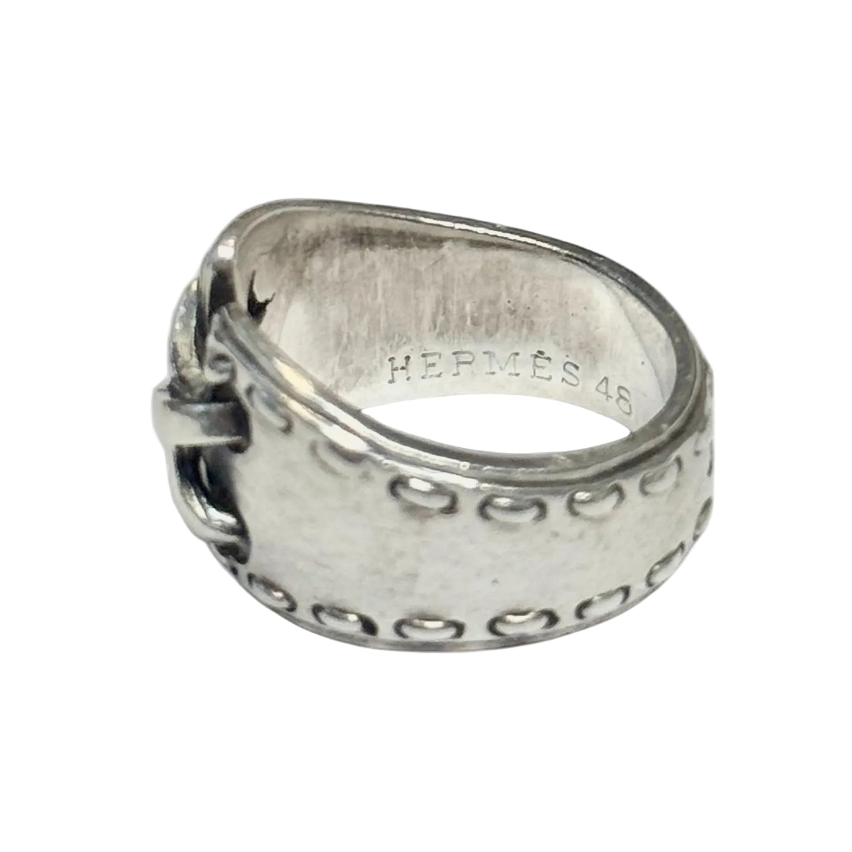 Bague Hermès argent