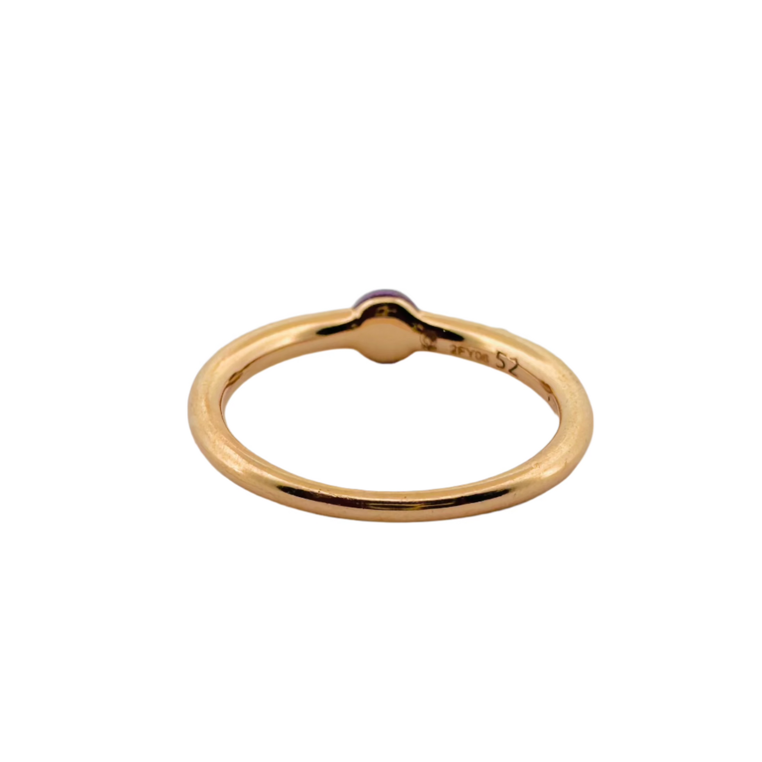 Bague POMELLATO en or rose, améthyste et diamants