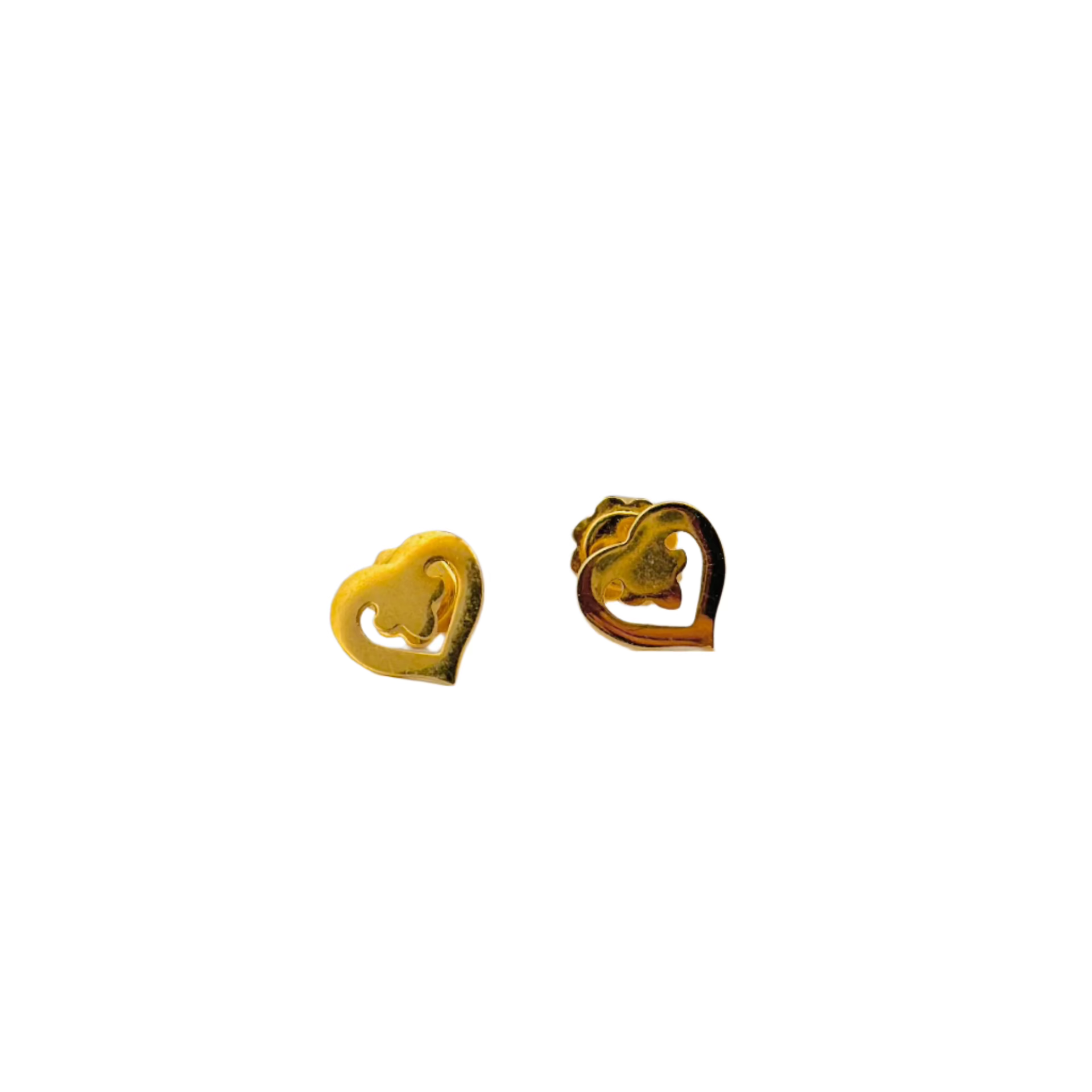 Boucles d'oreilles OJ PERRIN en or jaune