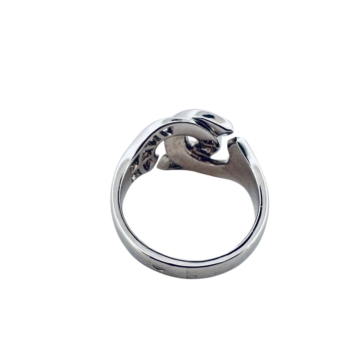 Bague Jonc DINH VAN Menottes en or blanc