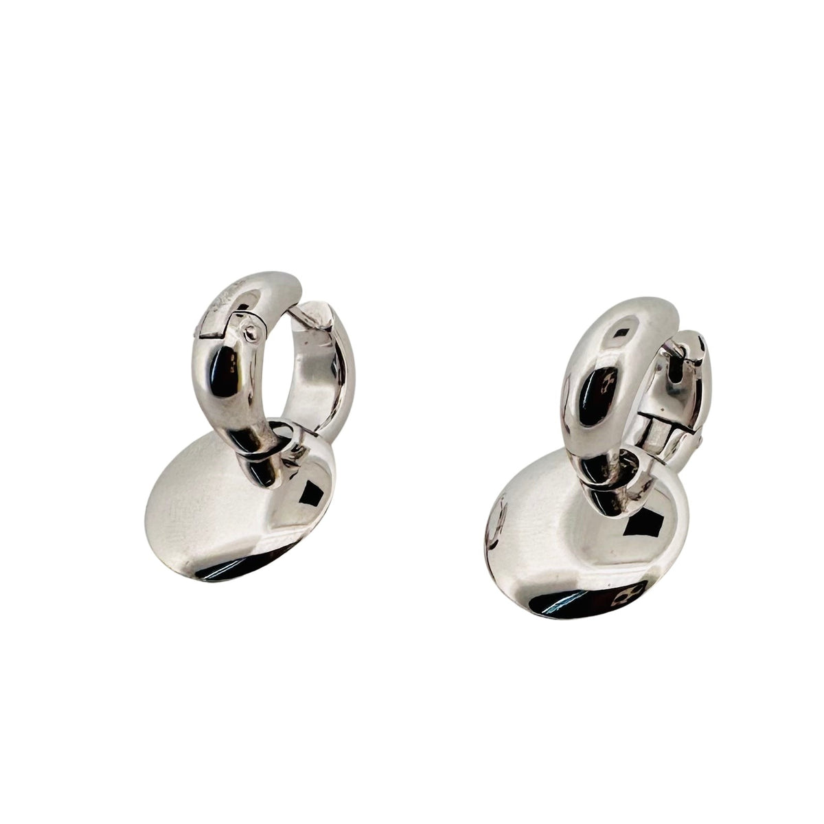 Boucles d'oreilles POMELLATO en or blanc