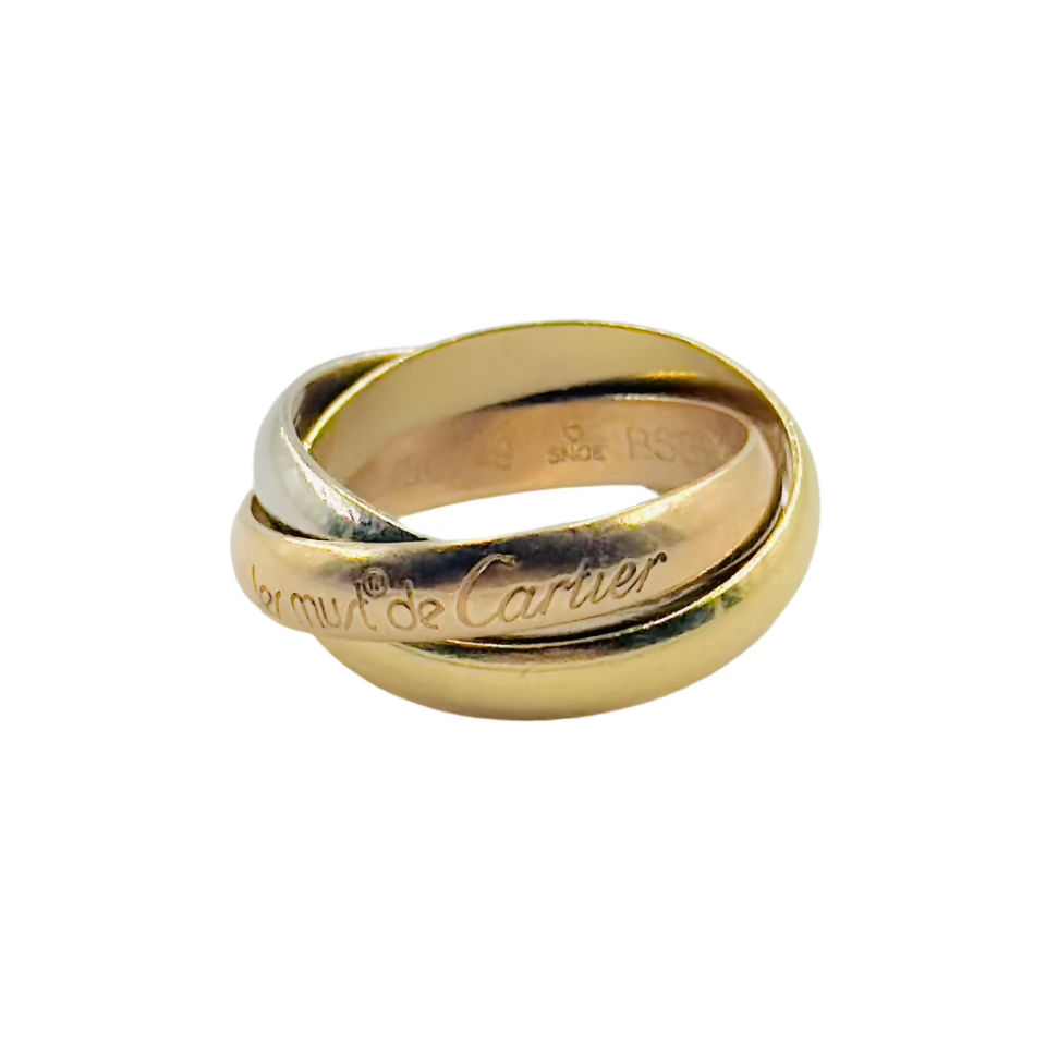 Bague CARTIER Trinity en or jaune, or rose et or blanc