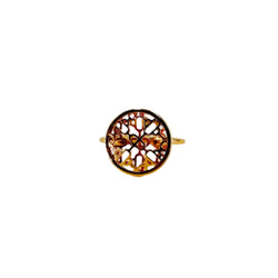 Bague HERMÈS en or rose 18 carats