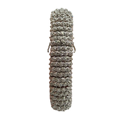 Bracelet Souple en or blanc et diamants