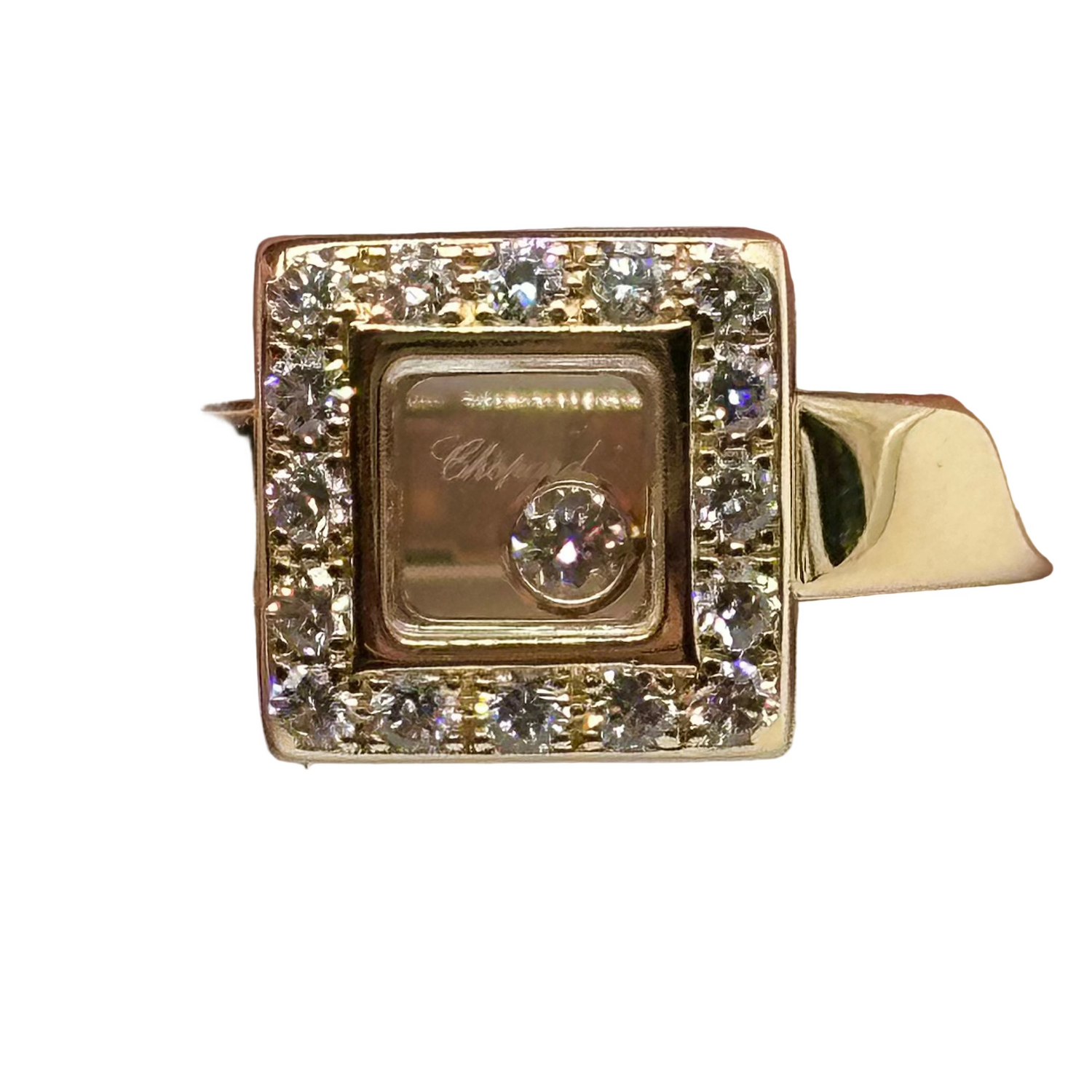 Bague CHOPARD "Happy Diamonds" en or jaune