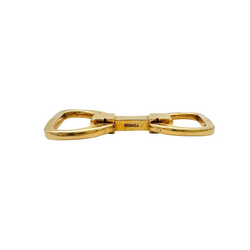 Boutons de manchette HERMÈS "Étrier" en or jaune
