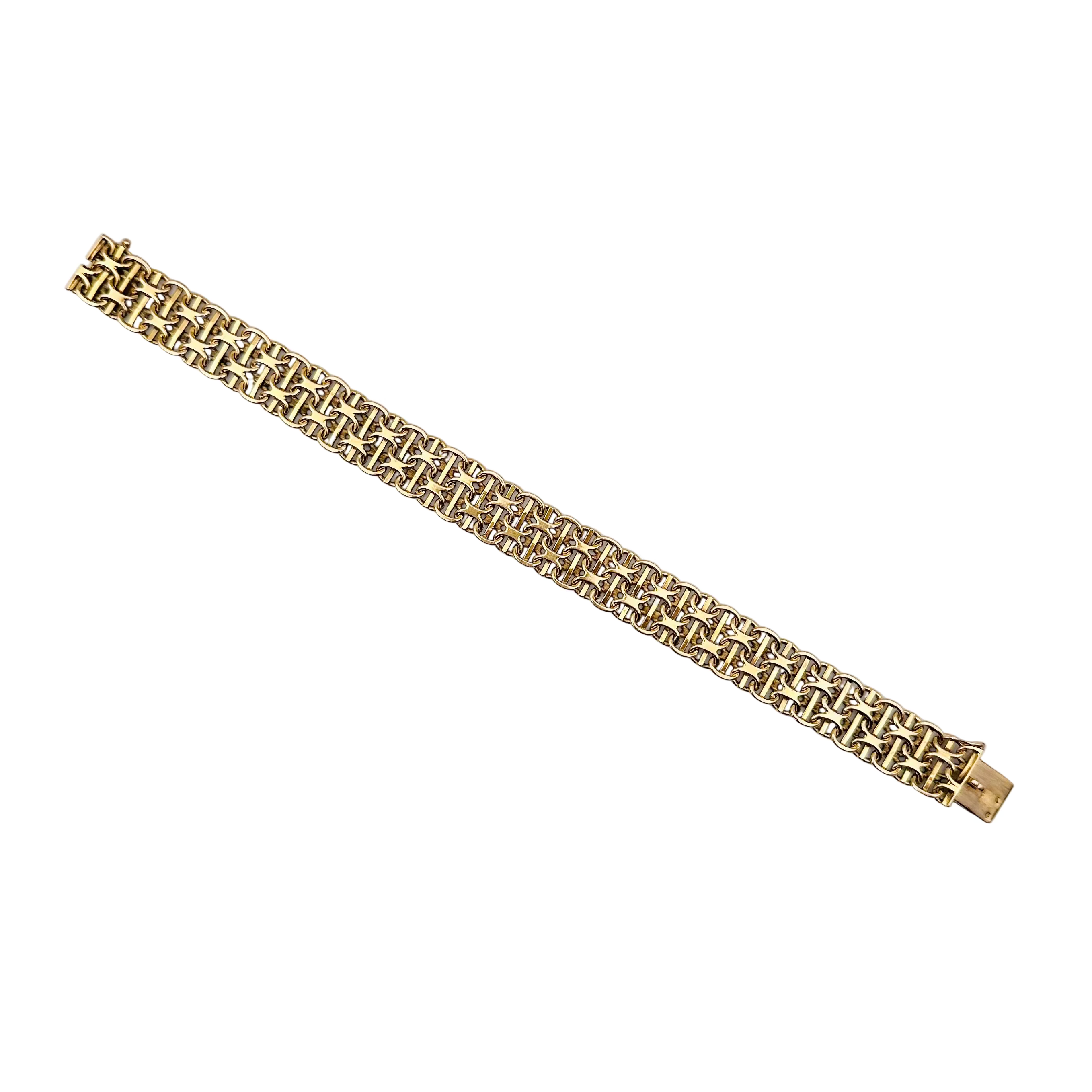 Bracelet Maille en or jaune