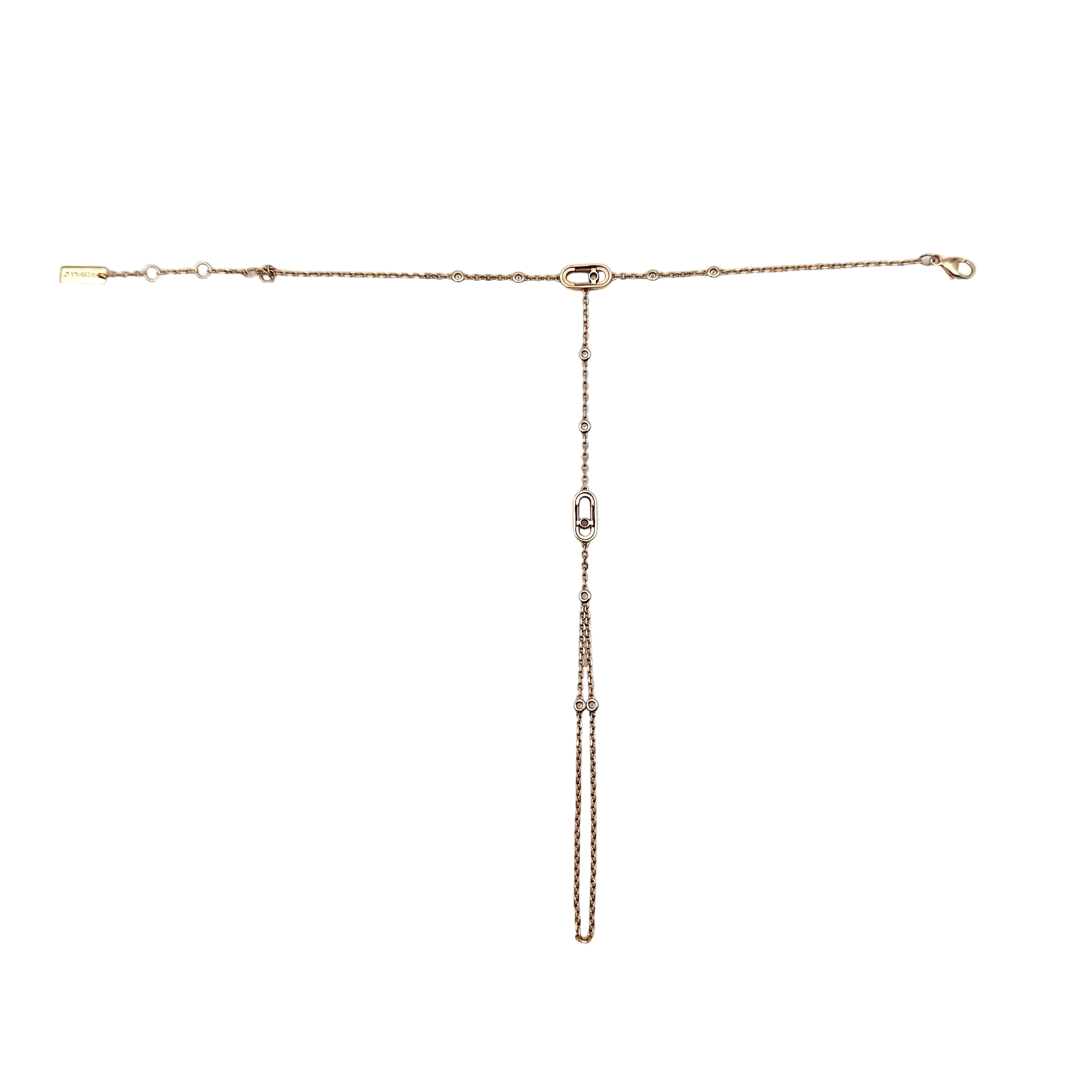 Bracelet MESSIKA "Move Uno" en or rose  et diamants