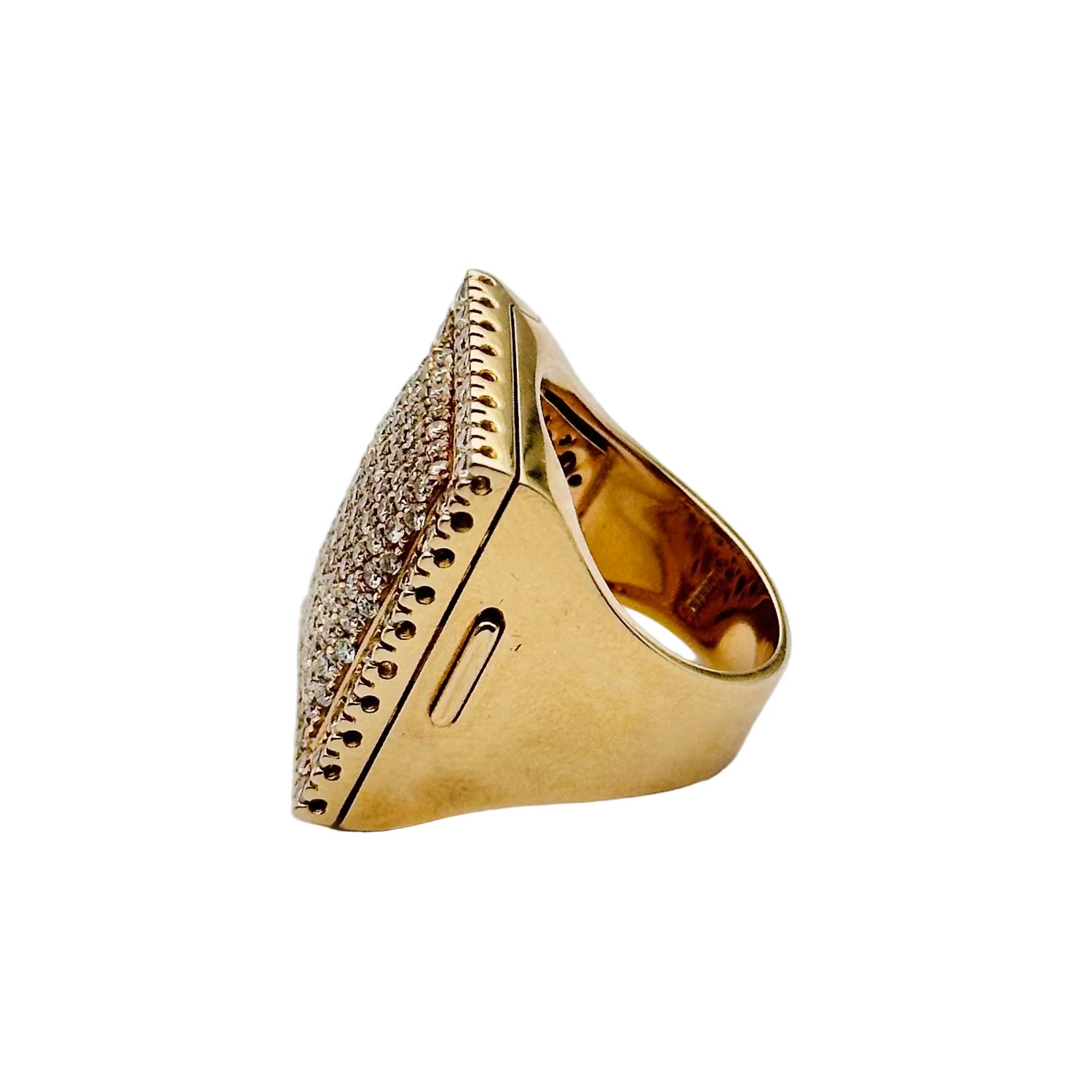Bague Cocktail interchangeable BIBIGI en or jaune, calcédoine, émeraudes, rubis, saphirs, turquoise et diamants