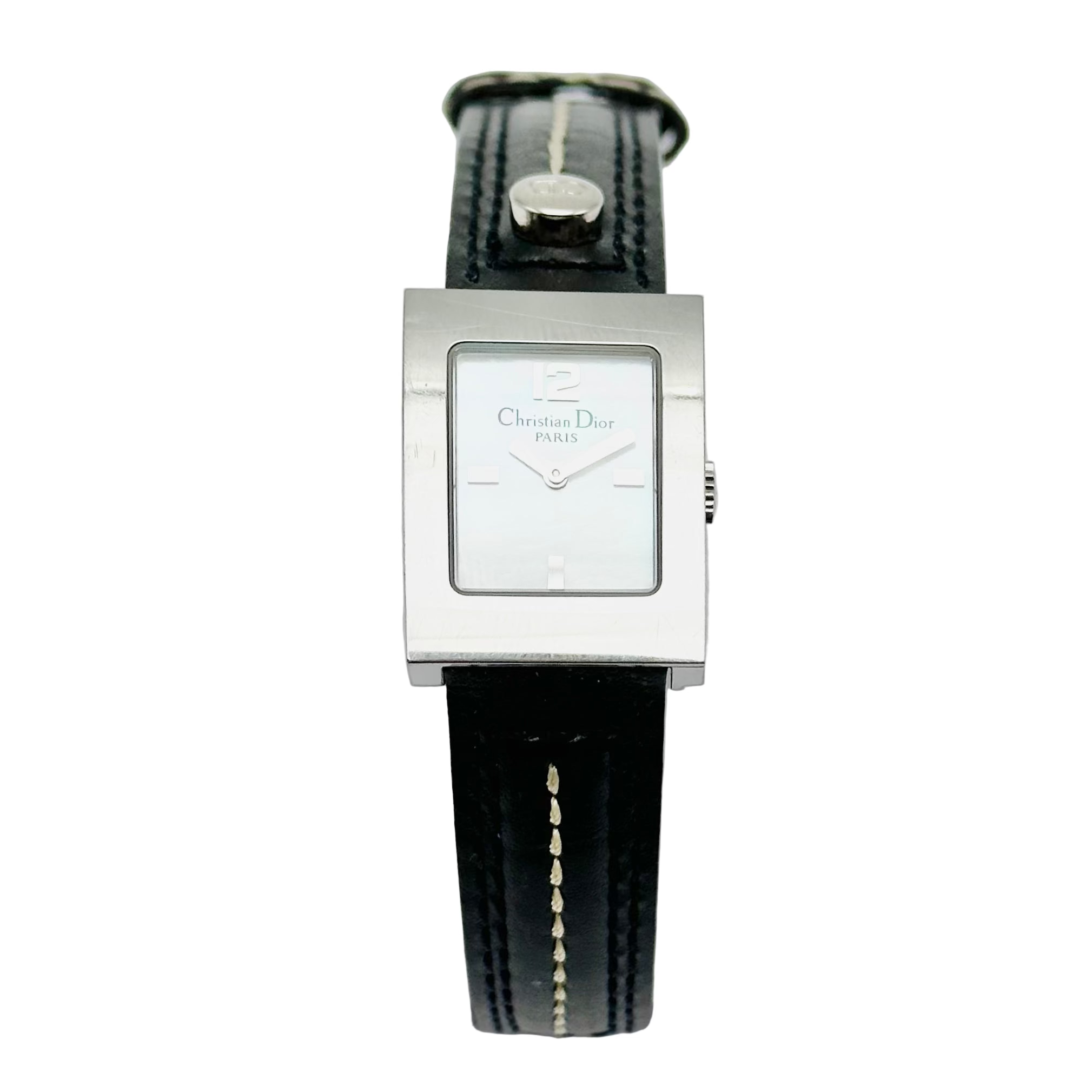 Montre CHRISTIAN DIOR Maris en acier et cuir
