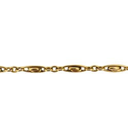 Collier Pendentif en or jaune et lapis lazuli