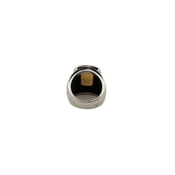 Bague Bandeau VAN CLEEF & ARPELS en or blanc et nacre