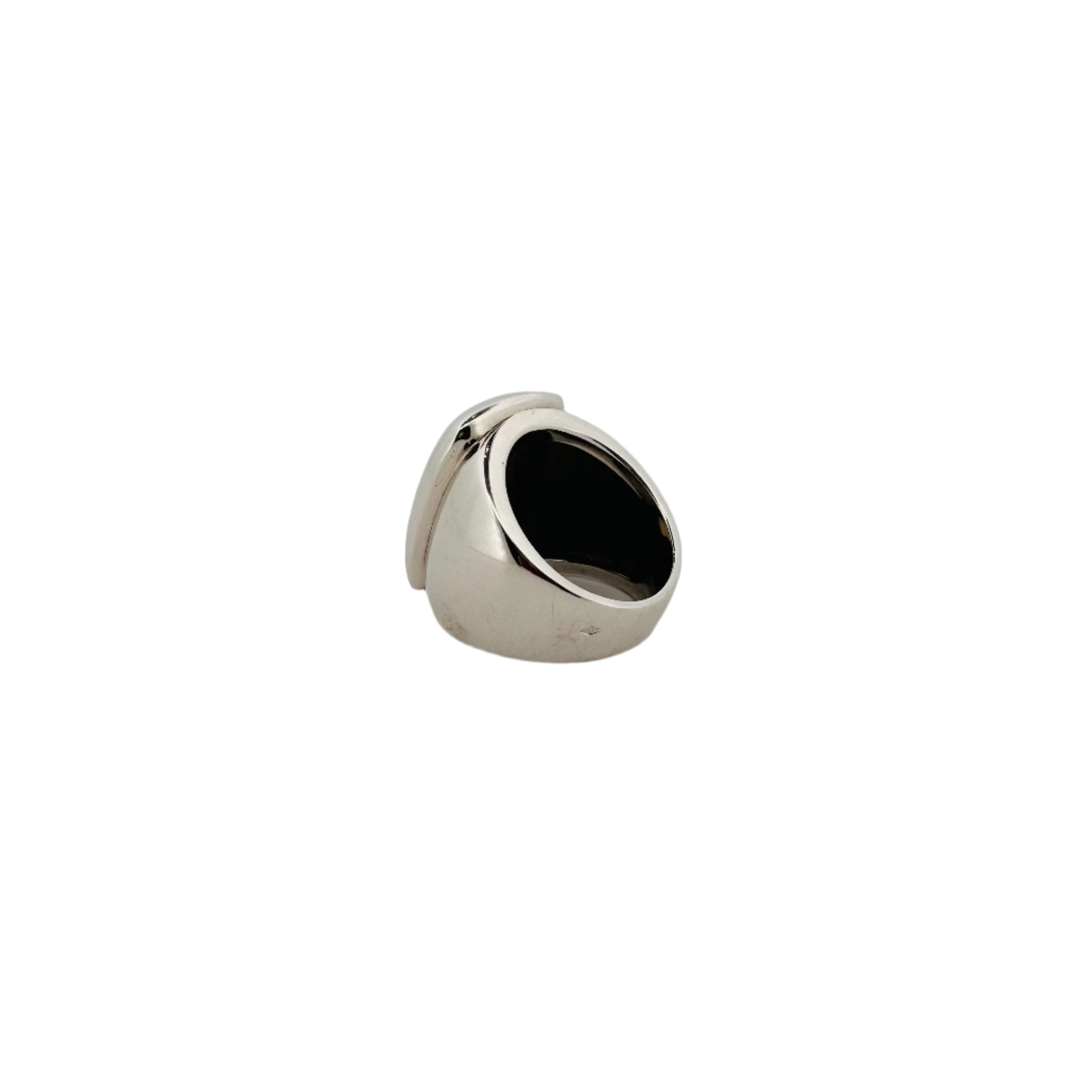 Bague Bandeau VAN CLEEF & ARPELS en or blanc et nacre