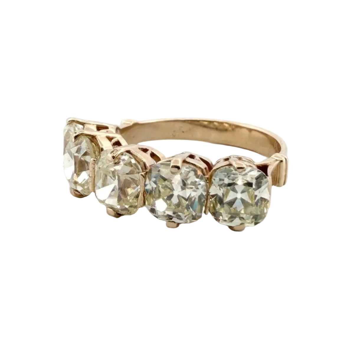 Bague Alliance en or blanc et diamants