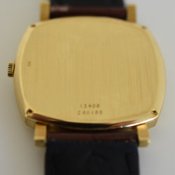 Piaget Coussin automatique, réf. 13406, or 18 carats 750/1000, années 70