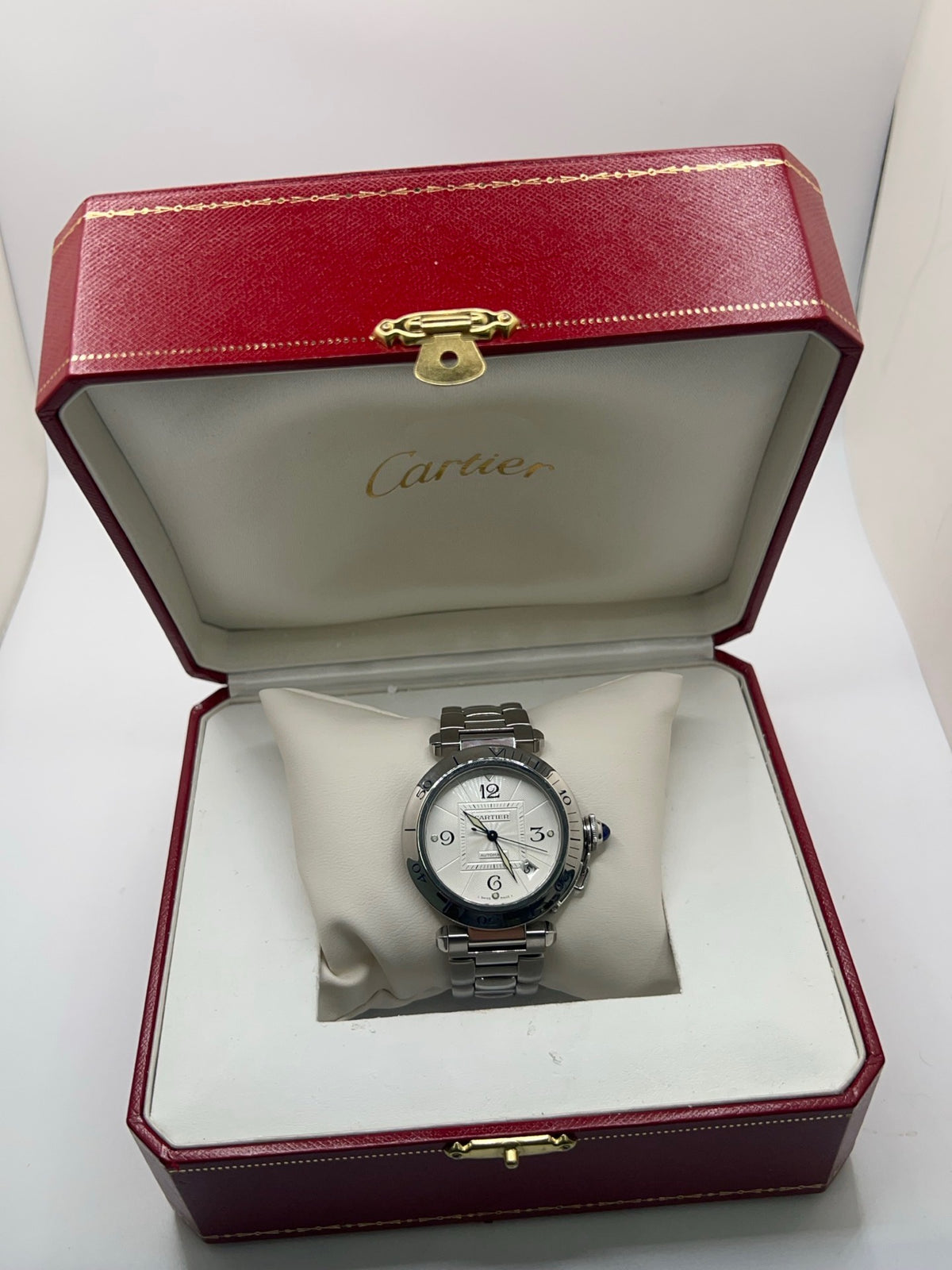 Montre CARTIER "Pascha" en acier