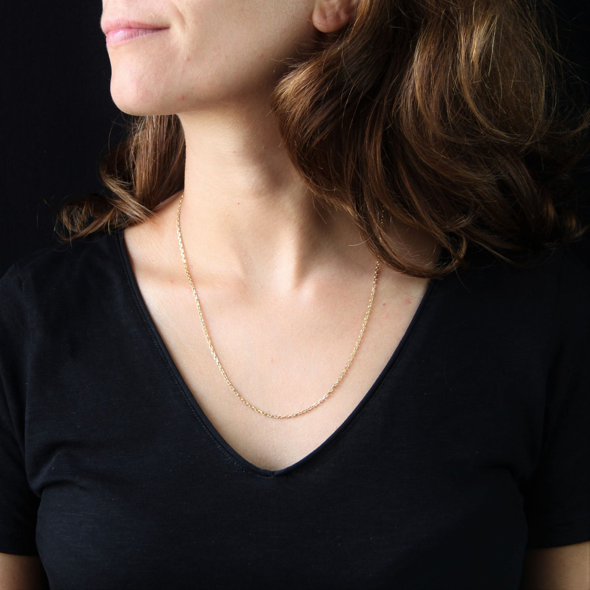 Collier Chaîne en or jaune