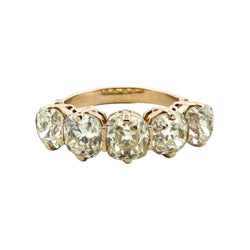 Bague Alliance en or blanc et diamants
