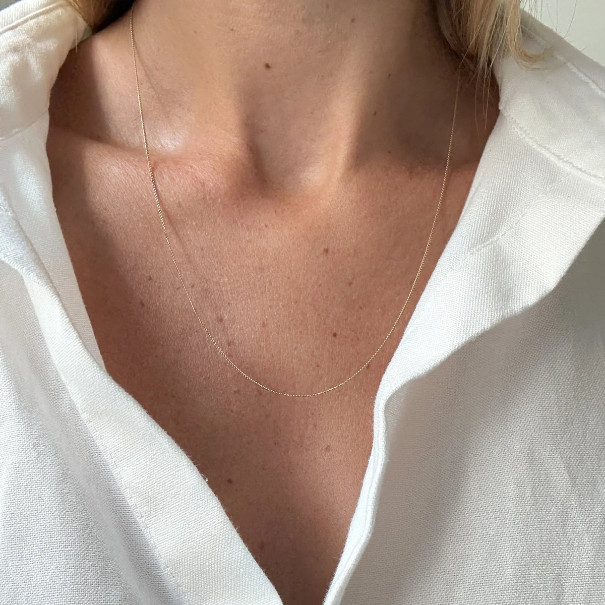 Collier Chaîne en or jaune