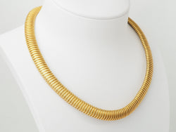 Collier Tubogas en or jaune