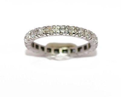 Alliance américaine diamant en or gris - Castafiore