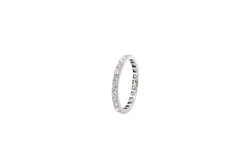 Alliance en or blanc et diamants - Castafiore
