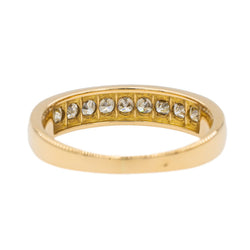 Alliance en Or jaune et Diamant - Castafiore