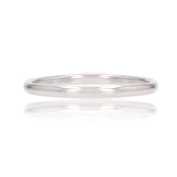 Alliance femme or blanc - Castafiore